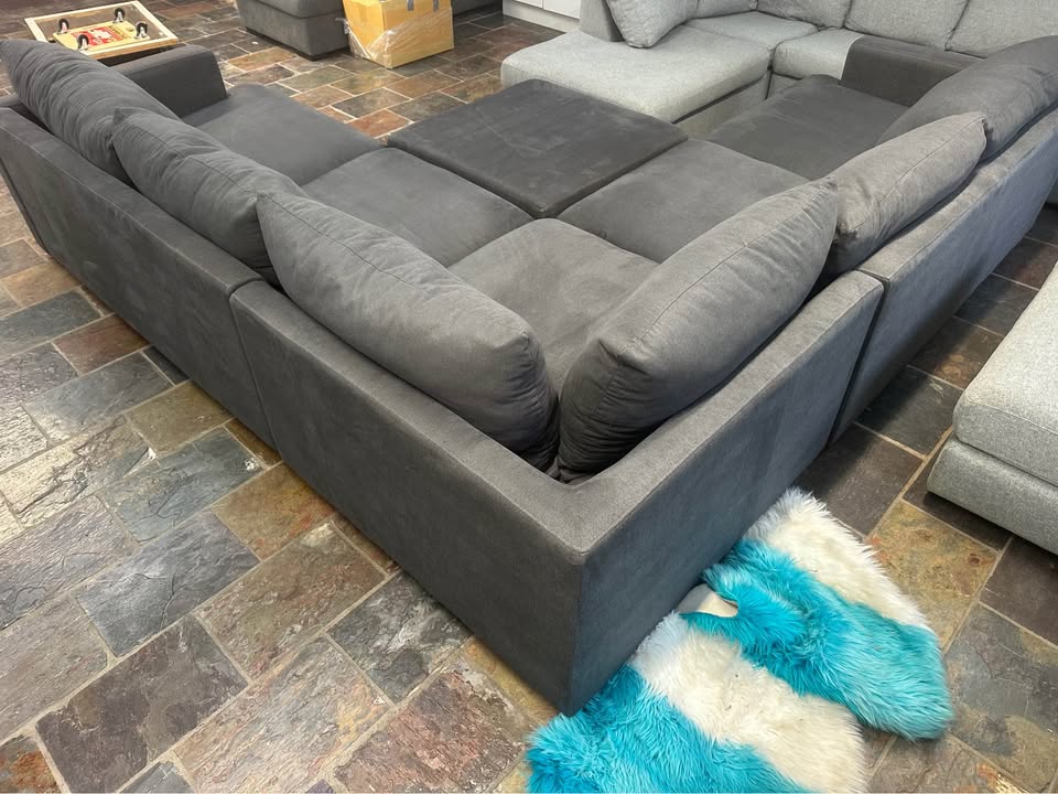 Large Modular Lounge Suite with Ottoman photo 5